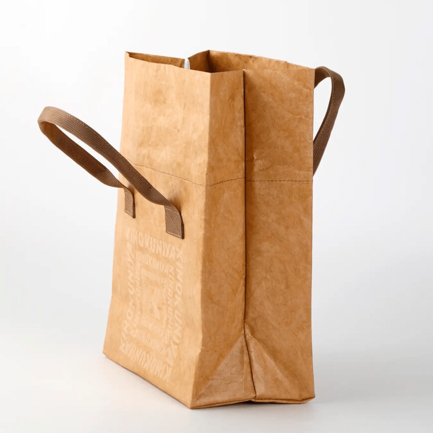 出所：紀ノ国屋公式  紀ノ国屋  リンクリーランチ保冷バッグ  ベージュ×クリーム