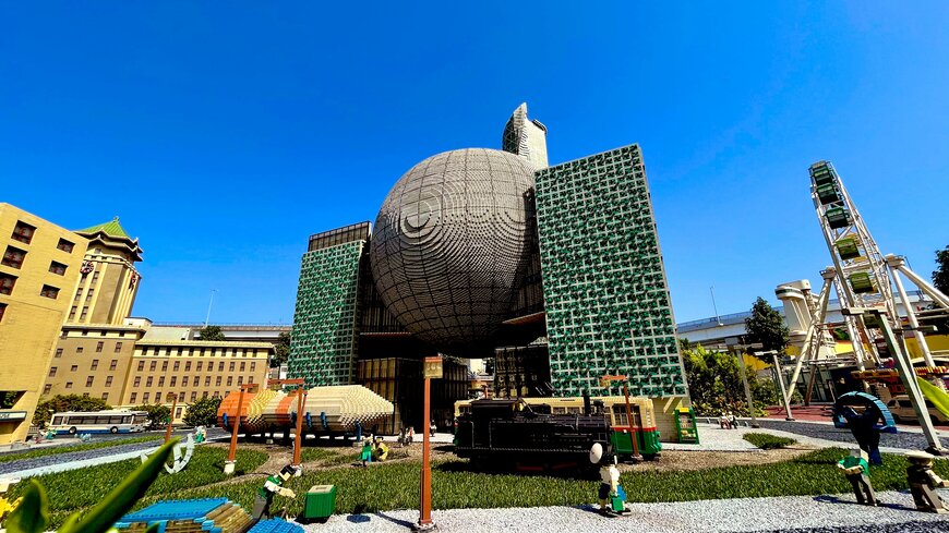 レゴで作られた名古屋市科学館