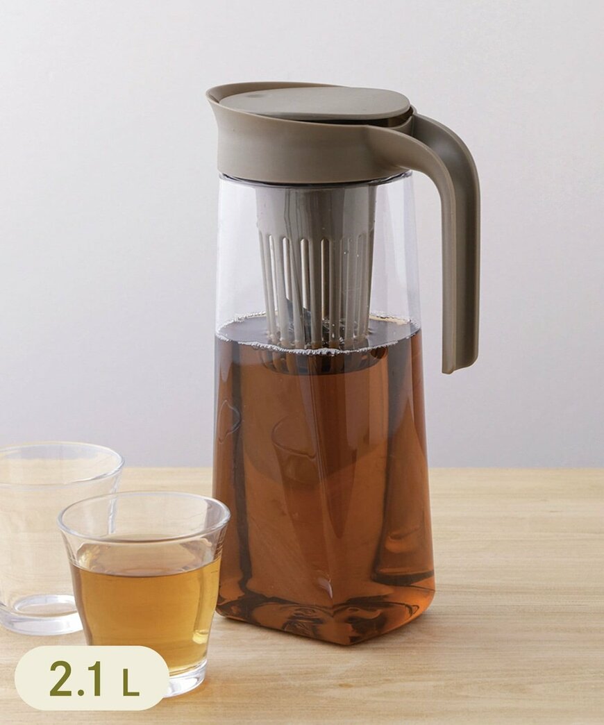 出所：3COINS公式　ストレーナー付きピッチャー：2.1L／KITINTO