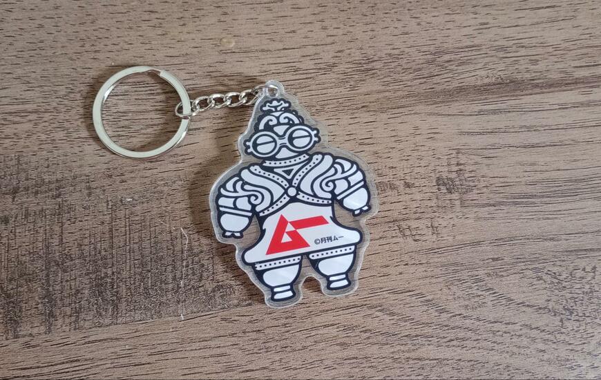 セリア、ムーアクリルキーホルダー画像