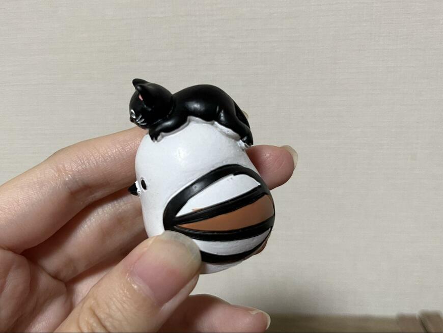 キャンドゥ、リトルフレンド頭にちょこんとシマエナガ画像