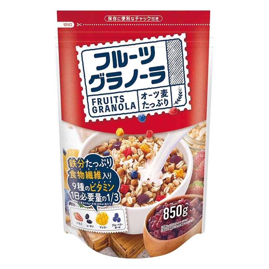 フルーツグラノーラ 850g(OKストア公式ホームページ)