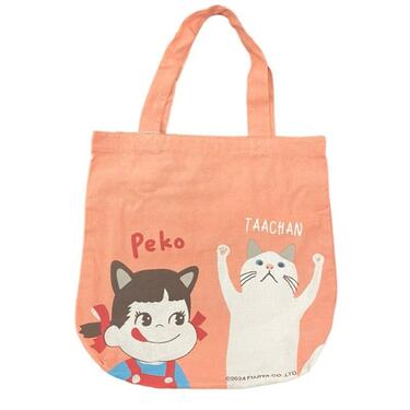 猫耳のペコちゃんが可愛すぎでは？」不二家ペコちゃんの白猫トート