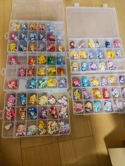 お父さんも一緒に集めた思い出のミニフィギュア
