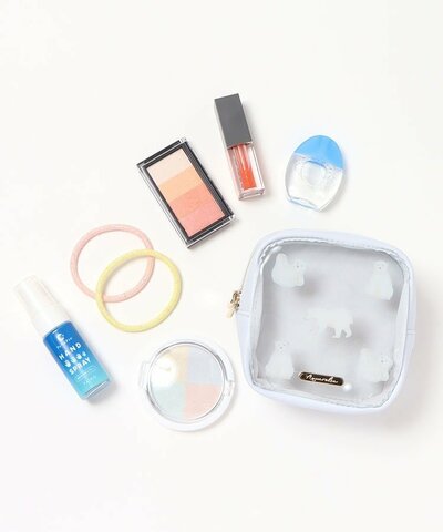 Bleu Bleuet、アクアレリアWファスナーミニポーチ商品画像