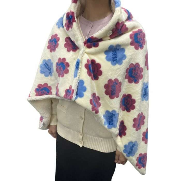 3WAY仕様が便利なブランケット