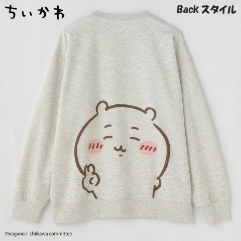 メンズ　トレーナー（ちいかわ）