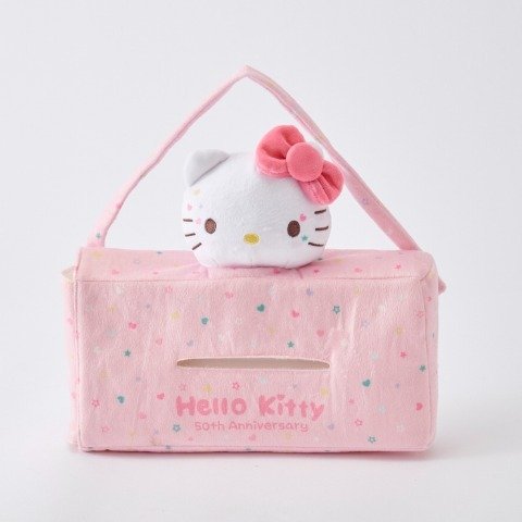 出所：しまむら公式サイト　ティッシュボックスカバー（ハローキティ）