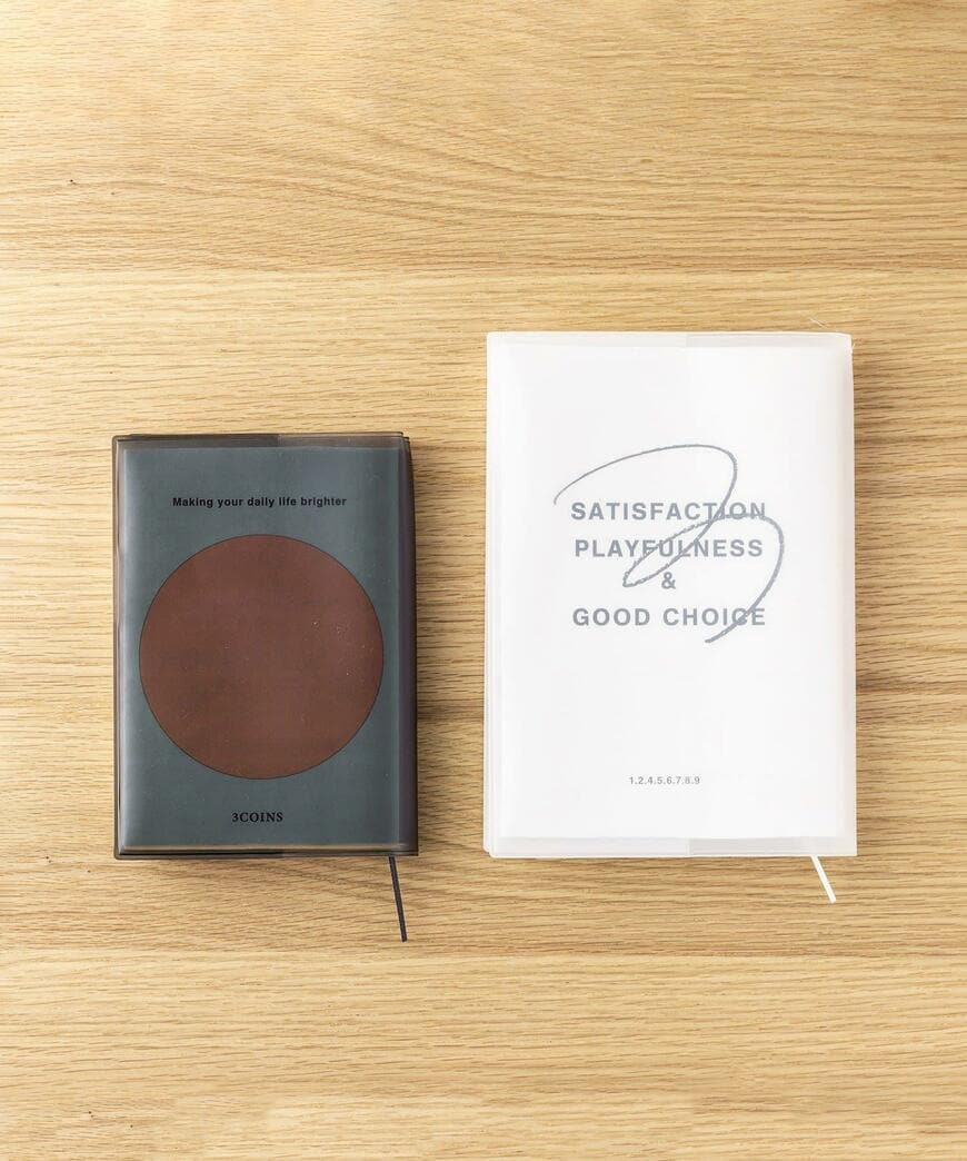 3COINS、 《文庫本サイズ》表紙が見えるブックカバー：S商品画像