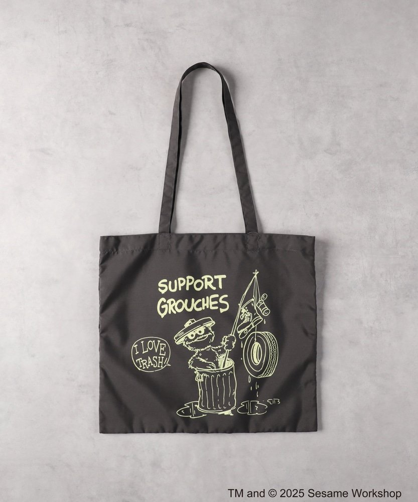 ライトオン公式 「SESAME STREET」プリントトートバッグ