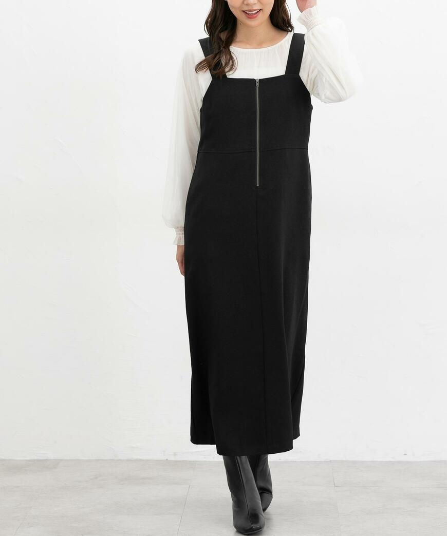 ハニーズ ジップ使いジャンスカ