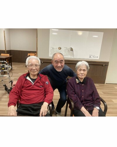 現在のご両親との記念写真