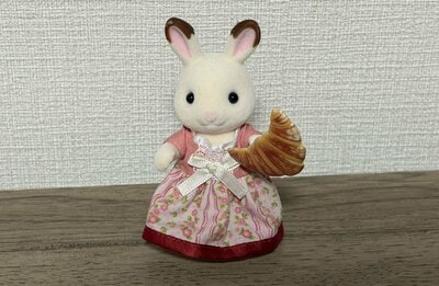 セリア、フレークシールぷくぷくウマのパン2号店商品画像