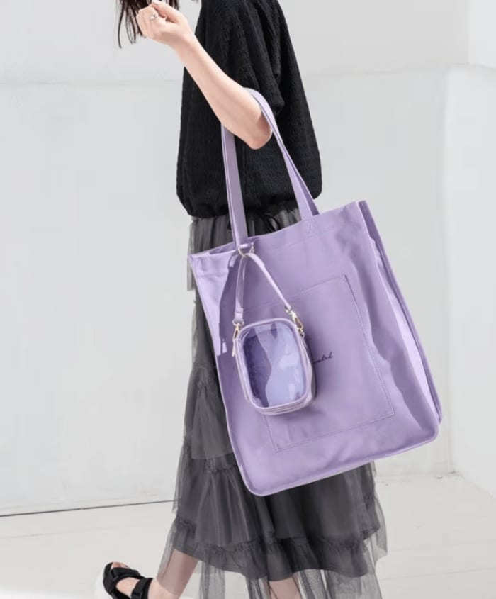 しっかりとした綿１００％のキャンバス素材