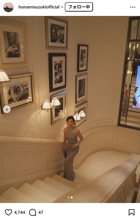 出所：鈴木保奈美のInstagram（＠honamisuzukiofficial）　参照日：2026年3月31日