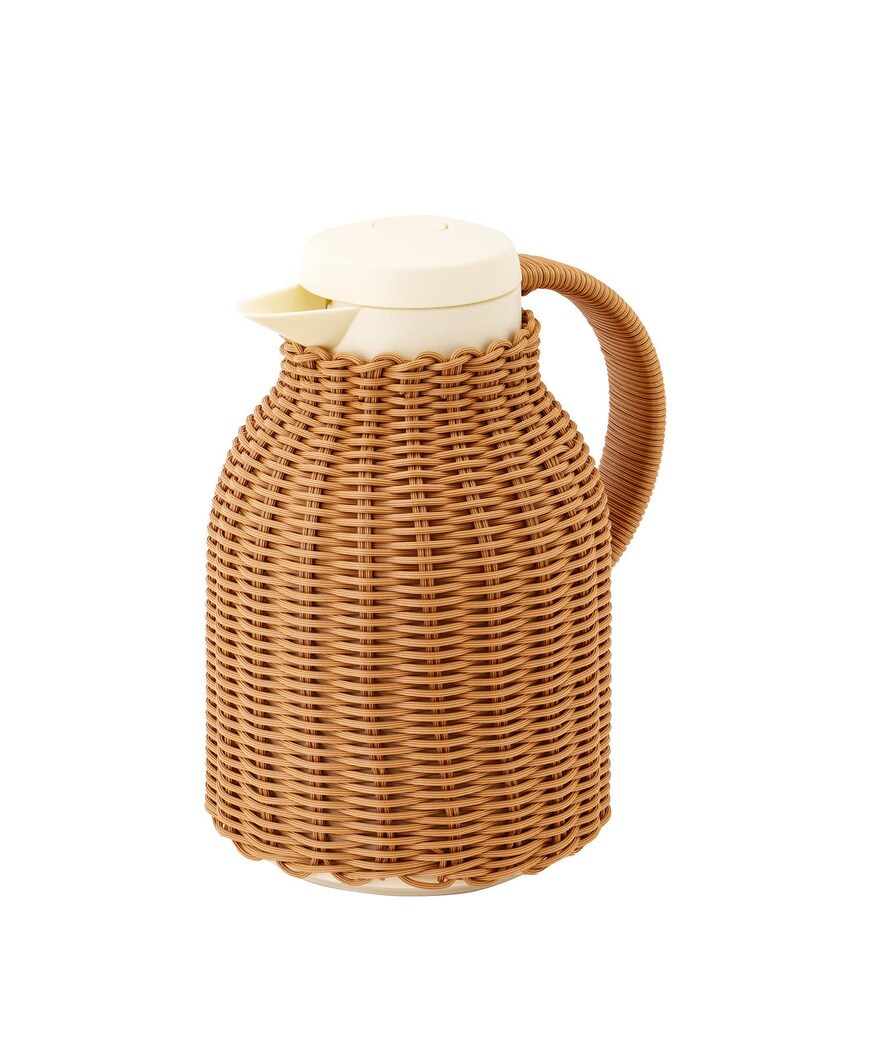 出所：パルグループ公式ファッション通販サイト 3COINS 【Natural Picnic】PPラタン巻きハンドポット 