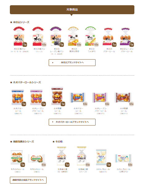 出典画像：フジパン公式