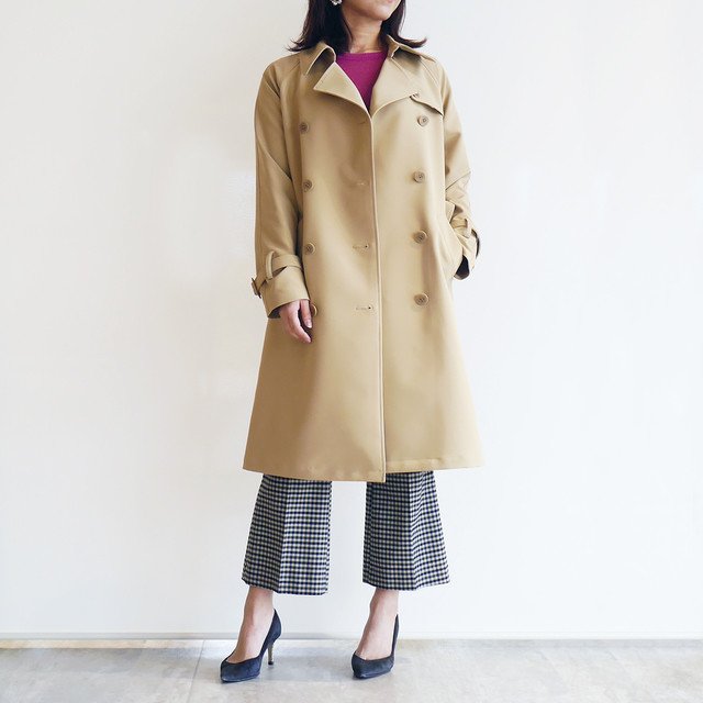 ARISS / FLASK - ミドル丈トレンチコート ¥52,920（税込）