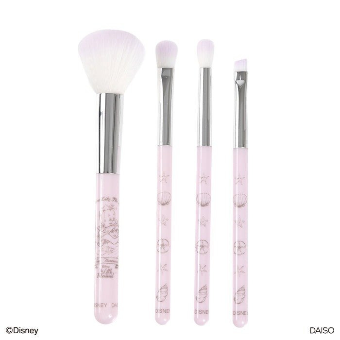 出所：ダイソー公式　メイクブラシセット、LPU（リトル・マーメイド）