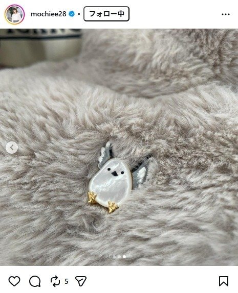 出所：望月理恵のInstagram（＠mochiee28） 参照日：2025年12月24日