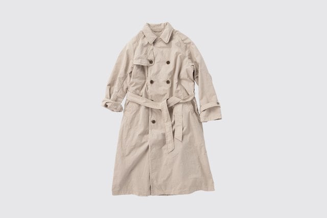 nest Robe - スーピマコットントレンチコート ¥56,160（税込）