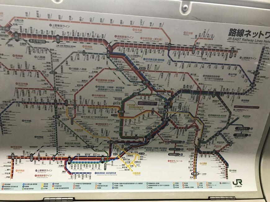 「存在しない駅名」が載る路線図に違和感　現在との比較に「存在しない路線もある」