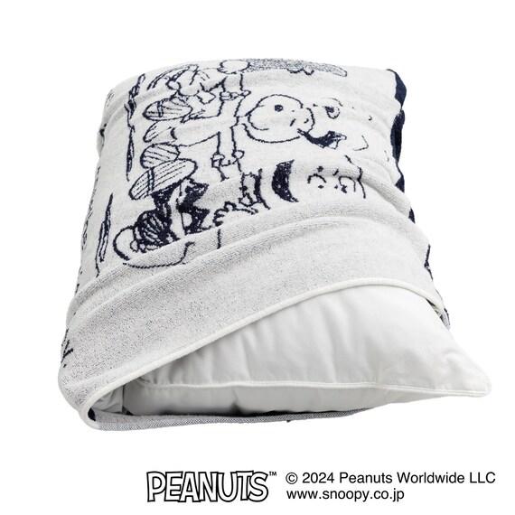 のびのび枕カバー WJダンス スヌーピー（ブラウン・グリーン）