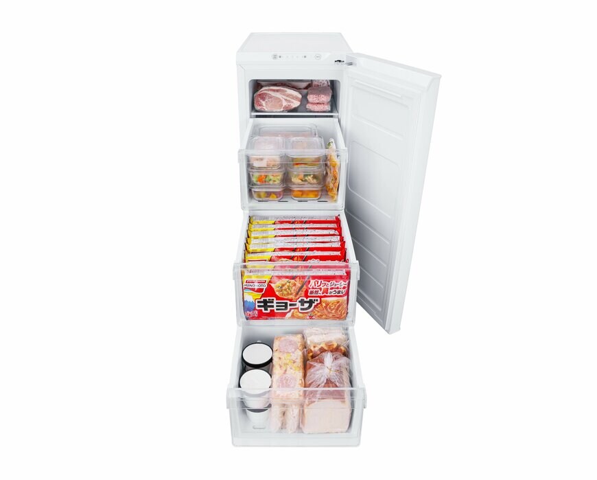 出所：アイリスオーヤマ株式会社　スリム冷凍庫 64L IUSN-S6A-W ホワイト