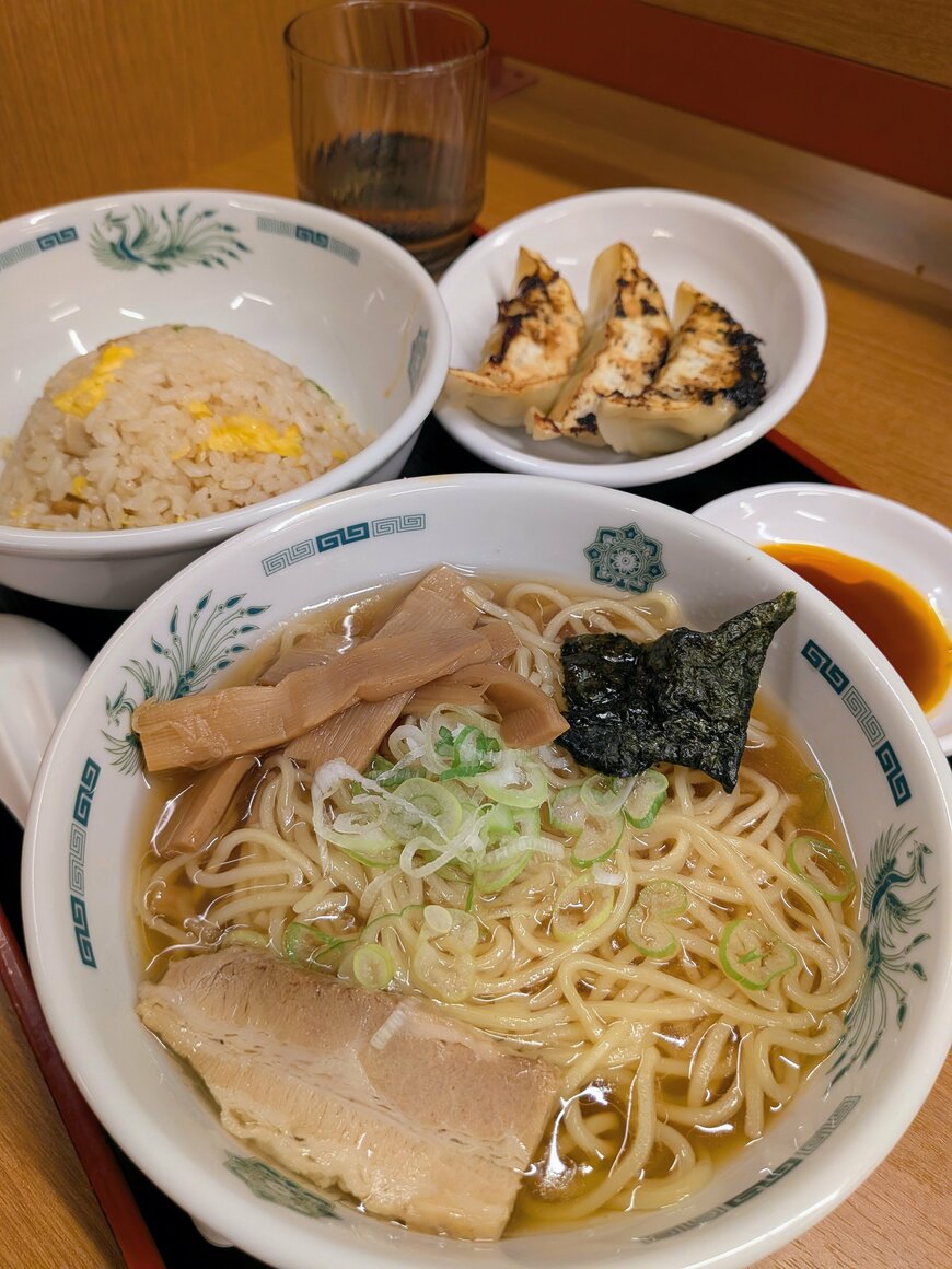 満足度の高い日高屋セット