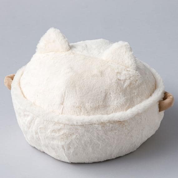 ニトリ、鍋型ペットベッド(アイボリー R40) の画像