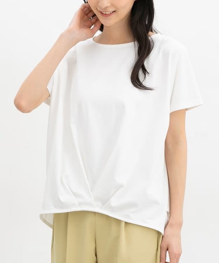 ハニーズ公式 裾タックトップスの画像