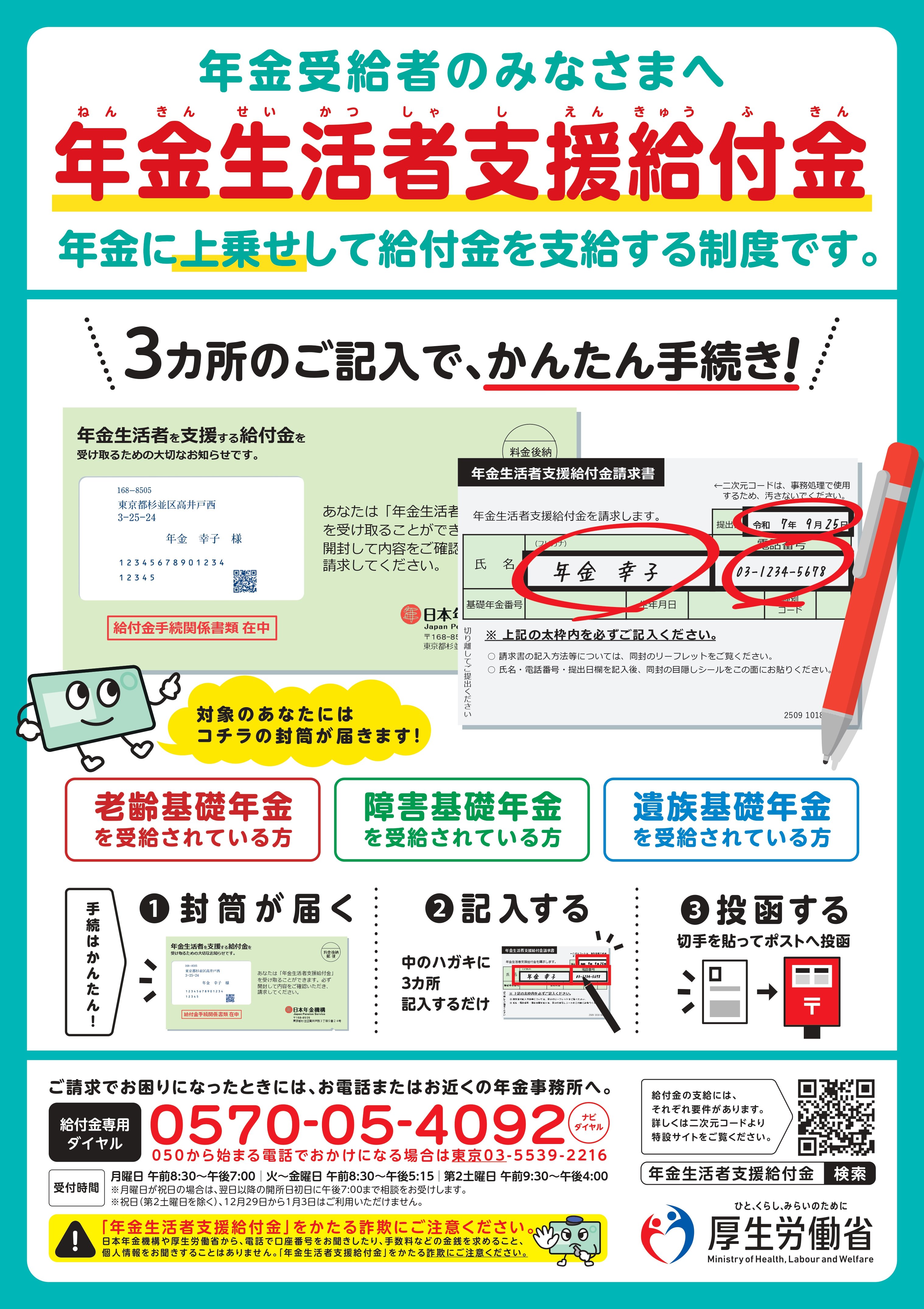 年金生活者支援給付金