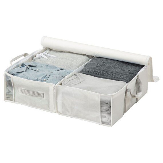 2つにたためる 衣類・布団収納バッグ