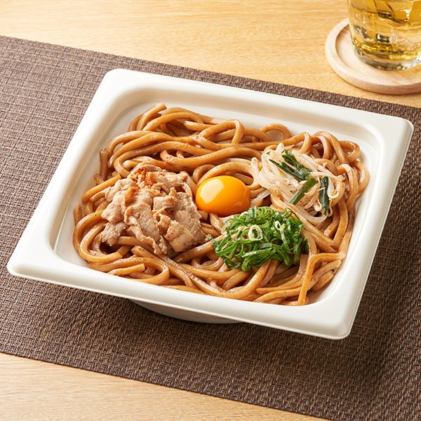 ファミリーマートの新商品:大盛 にんにく醤油焼うどん