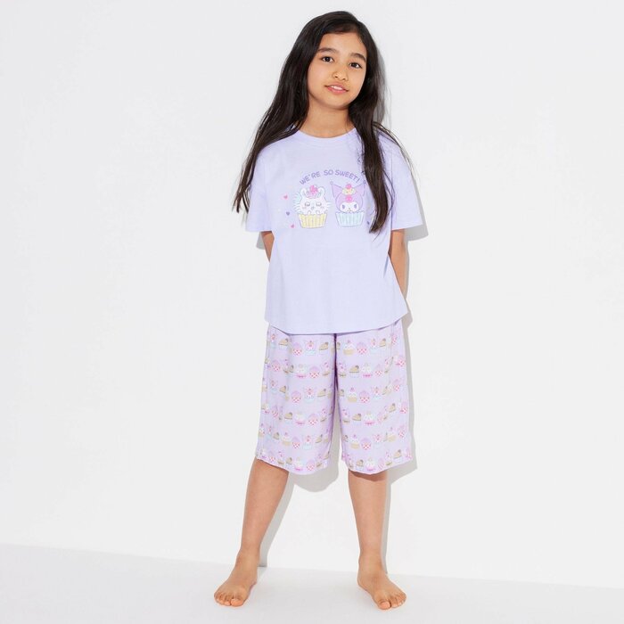 ユニクロ公式　GIRLS ちいかわ × サンリオキャラクターズ：スイーツコレクション リラコ