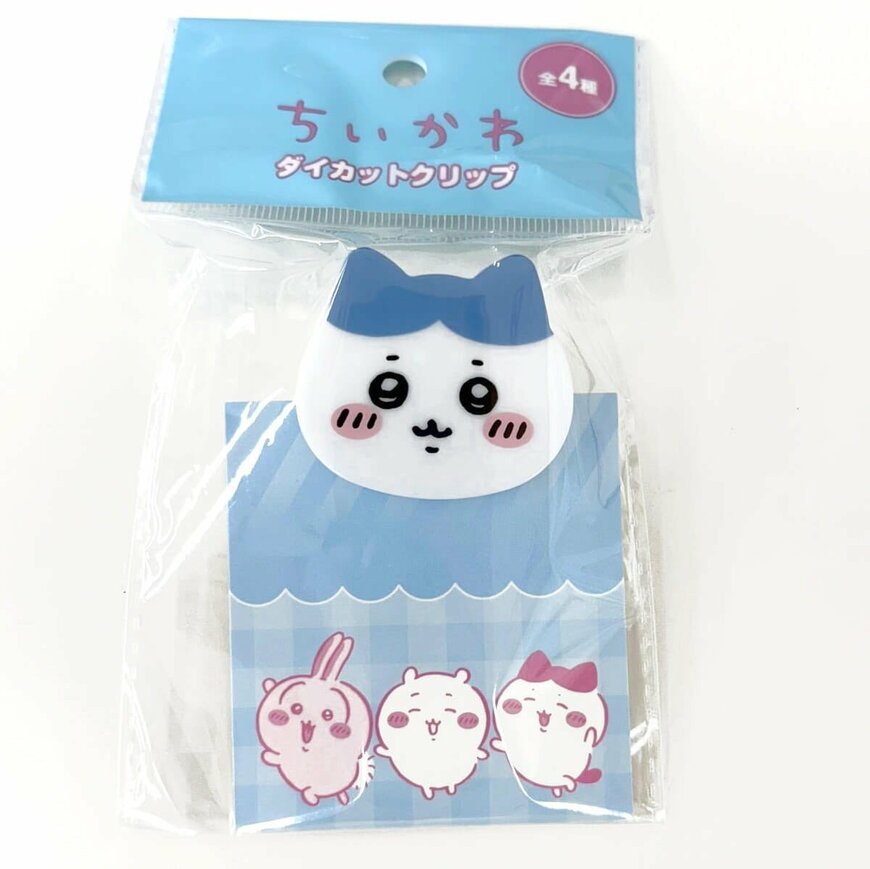 出所：ワッツ公式　ちいかわ ダイカットクリップ