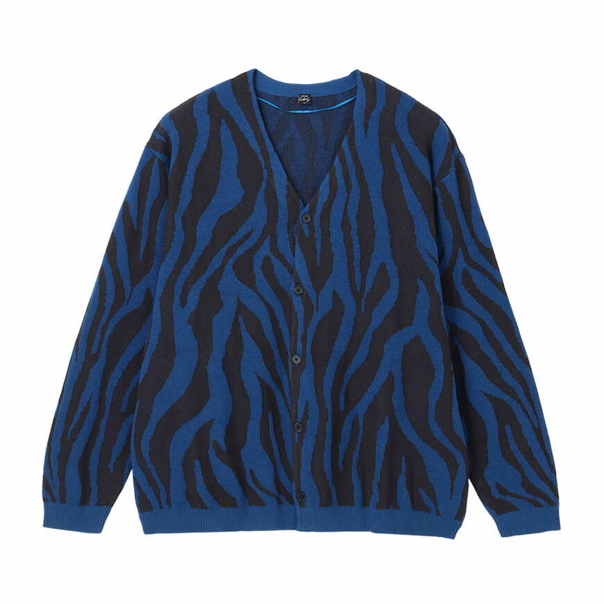 出所：ワークマン公式　アニマル柄ニットカーディガン