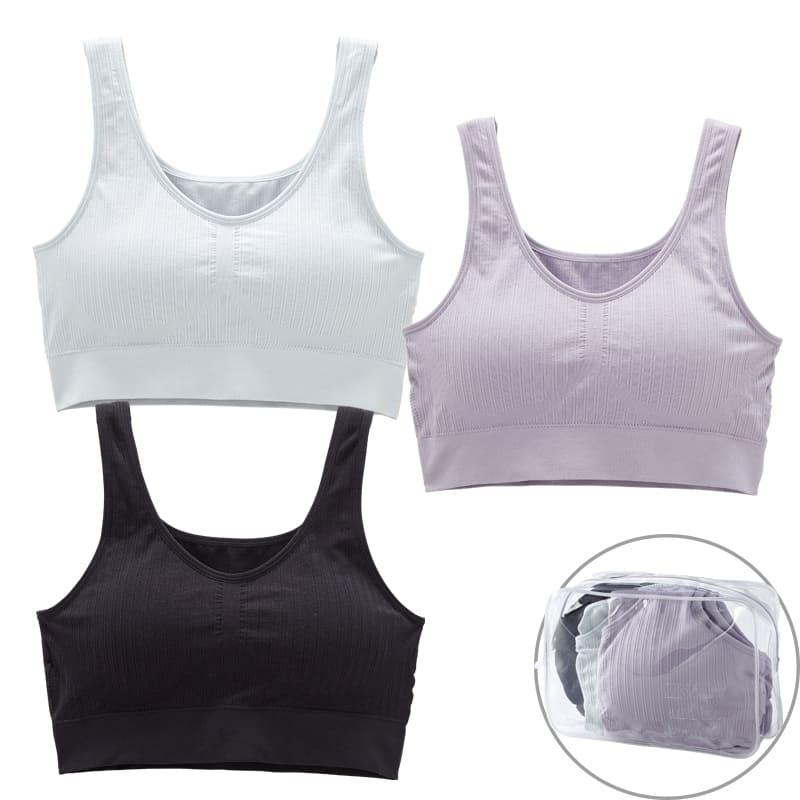 出所：ファッションセンターしまむら レディース ナイトブラセットハッピーバッグ【3点セット】