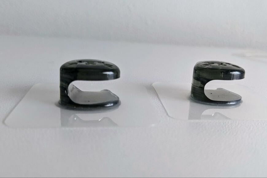 筆者撮影（セリア、歯ブラシホルダー ねこ型）