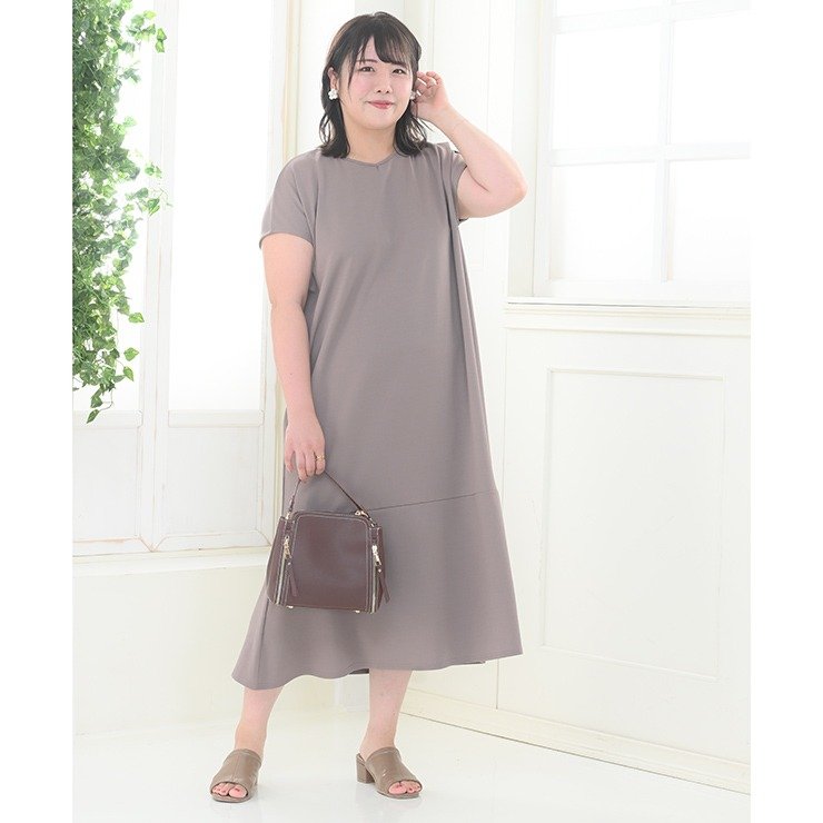 出所：しまむら公式オンラインストア レディース　後ろリボンワンピース（KOMACHI) 