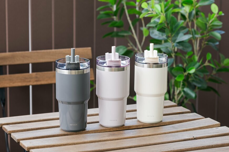 出所：河淳株式会社　2WAYフタ付真空断熱タンブラー560ml