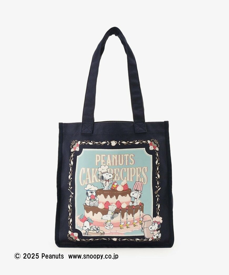 出所：アフタヌーンティー公式　トートバッグマチ付き/PEANUTS