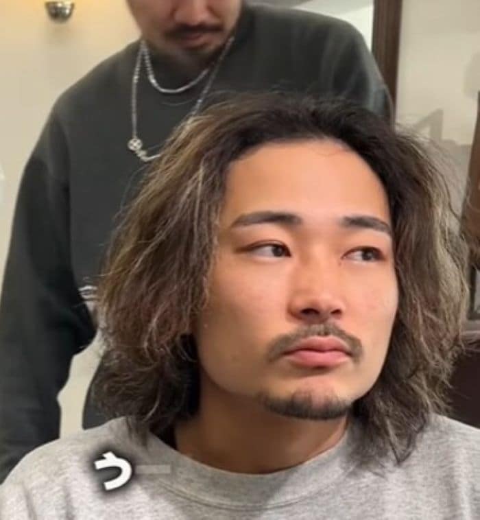 【変身】長髪男性が「ストレートパーマ」で変身　アフター姿が「イケメン俳優似」と話題