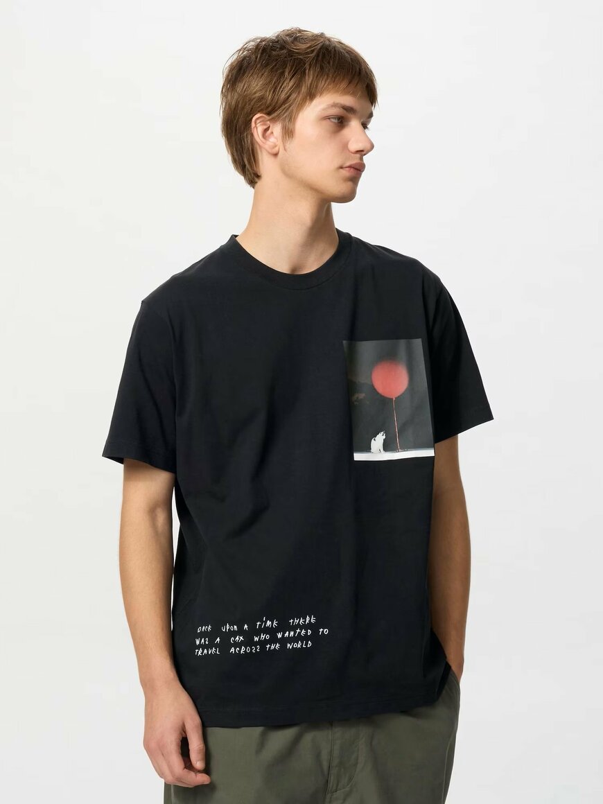 ユニクロ公式　マグナム・フォト UT／カラー：09 BLACKの画像