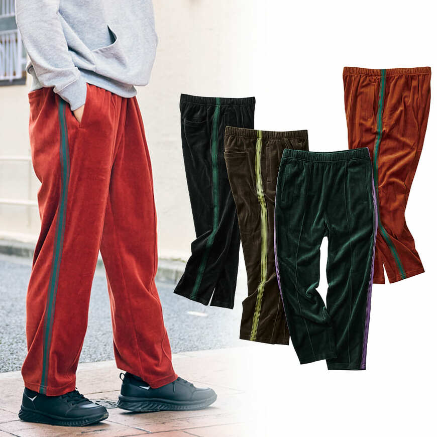 ソフトな手触りが心地いいベロア生地◎