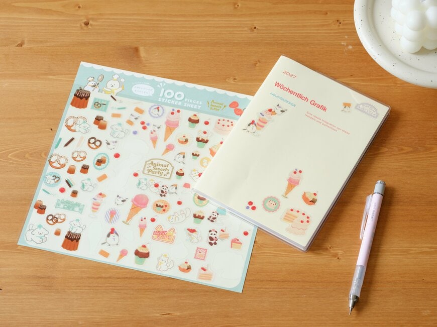 古川紙工デザイン 100ピースシール