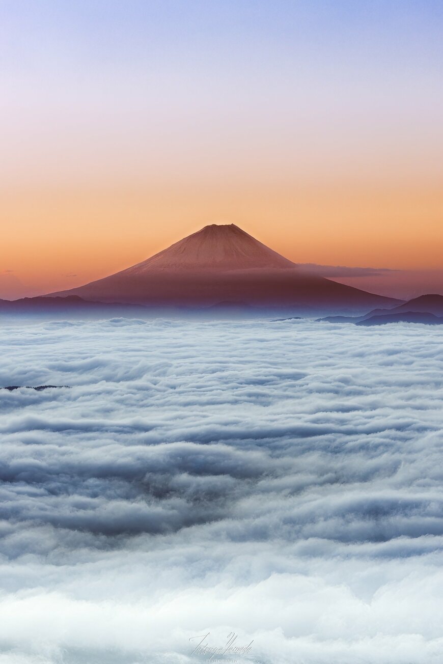 息を呑むほど美しい富士山の景色