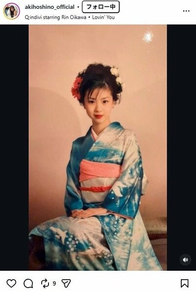 ほしのあきのInstagramリール投稿