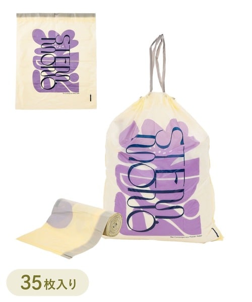 ひも付きロールポリ袋:M(35枚入り)