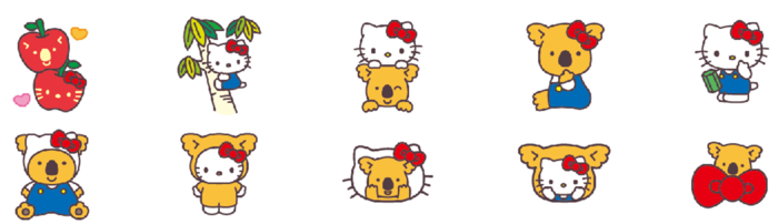 40周年の記念企画として、サンリオのキャラクターで2024年に50周年を迎えた、ハローキティとの初コラボ商品